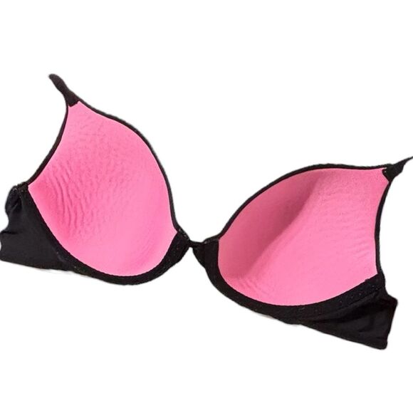 PINK by Victoria’s Secret | Women’s Black “Wear Everywhere” T-shirt Bra - Picture 2 of 11